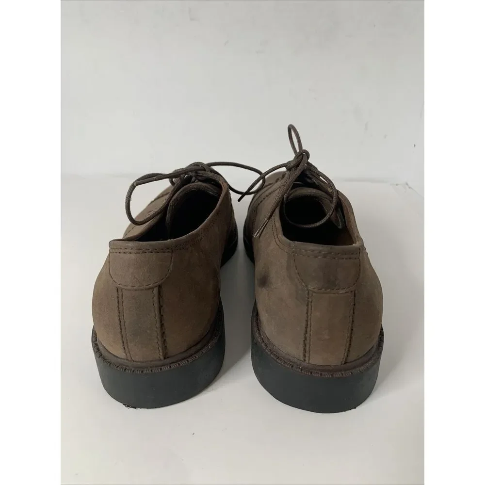 Men's STREETCARS SHOES Size 10.5 M Oxford Espresso brown Genuine‎ Leather New